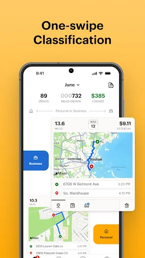 Mileage Tracker & Log - MileIQ screenshot 3
