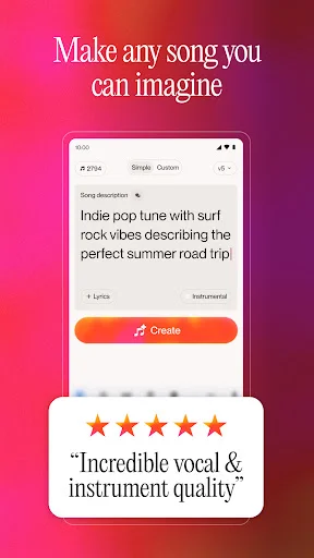 Suno - AI Music & Songs screenshot 1